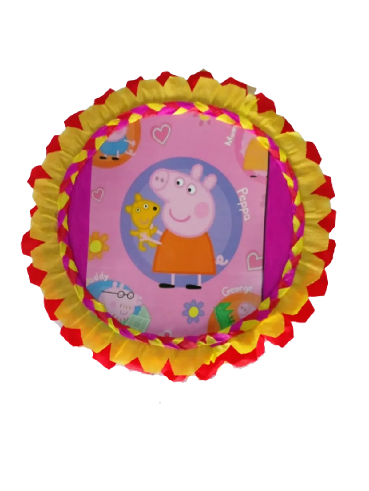 pinata tambor redonda (pin-nancy) peppa pig