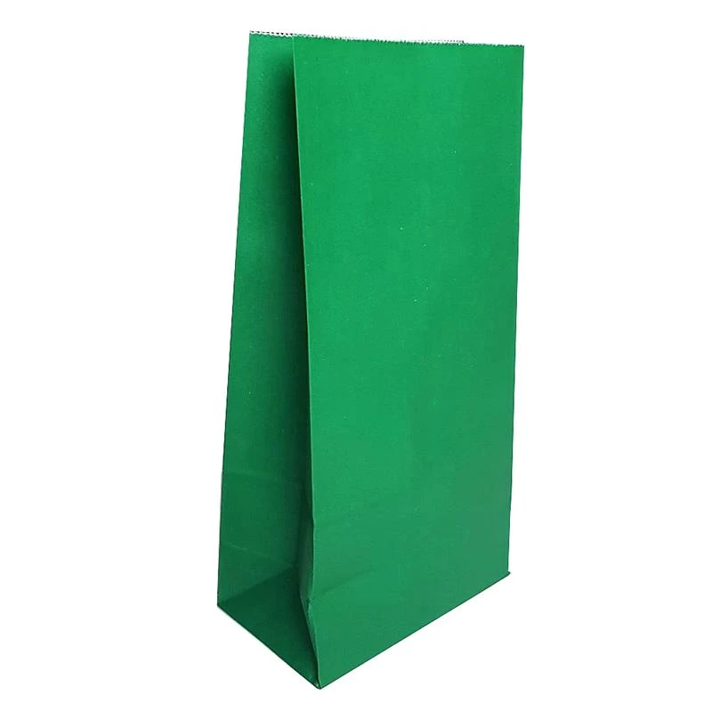 bolsa cotillon fastfood fsc mix (12.5x7x24.5) x50u (bpack) verde oscuro