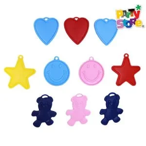 pesitas para globos x 10 unidades (rr)