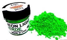 colorante imp neon 4grs (king-dust) verde