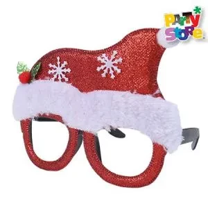 lentes glitter santa (rr)