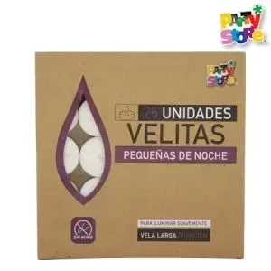 vela de noche 1,45cm x1u duracion aprox 4,5hs (rr)