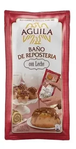 chocolate bano reposteria sachet leche aguila 1013331 x 150 grs display x 12 (p-ser) 