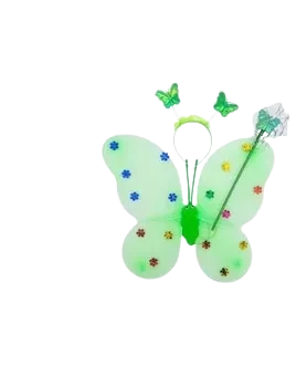 set mariposa verde - yj0409 (lowcost)