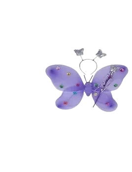 pr24 set mariposa violeta - yj0409 (lowcost) 