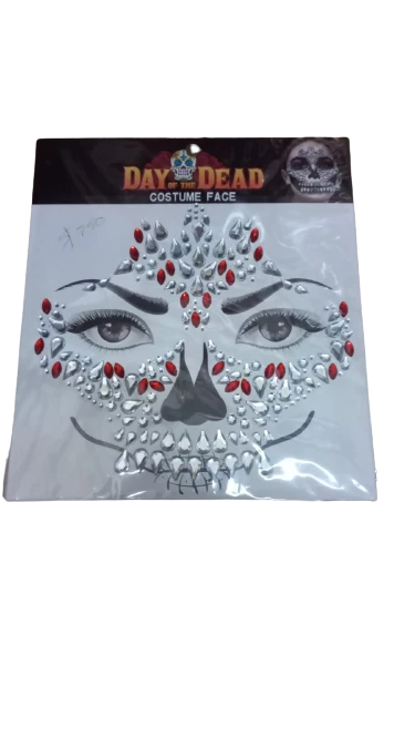 strass gemas para la cara x1u (qt-ya) day of the dead