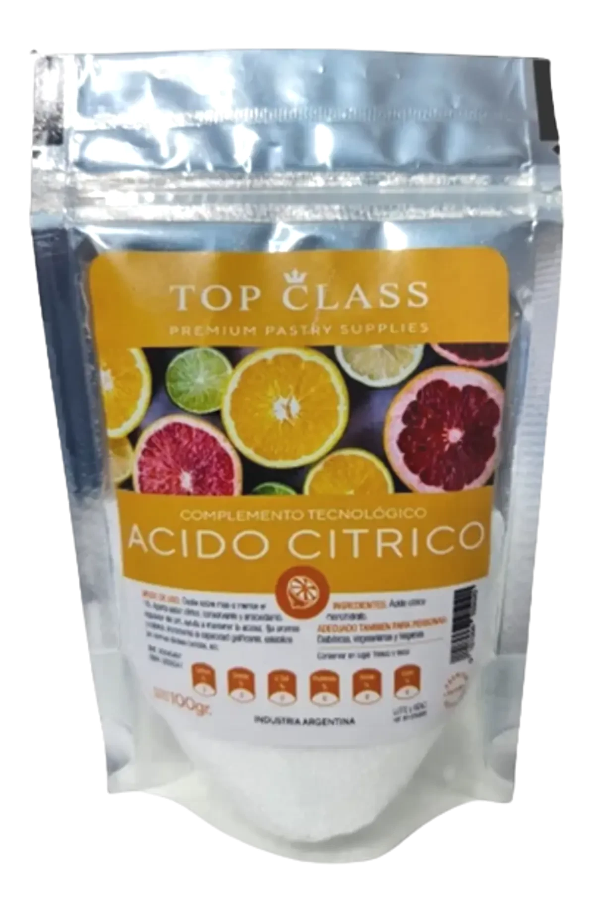 acido citrico top class 100grs x1 (calb)