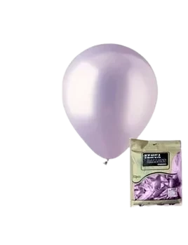 globos de latex chrome 10 pulg 1.8 gr x 50u lila - y601-la-508 (lowcost)