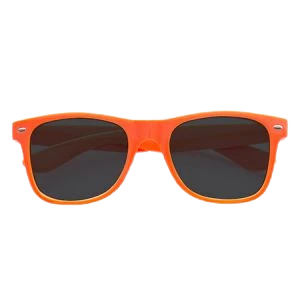 lentes way *naranja neon* (rr)