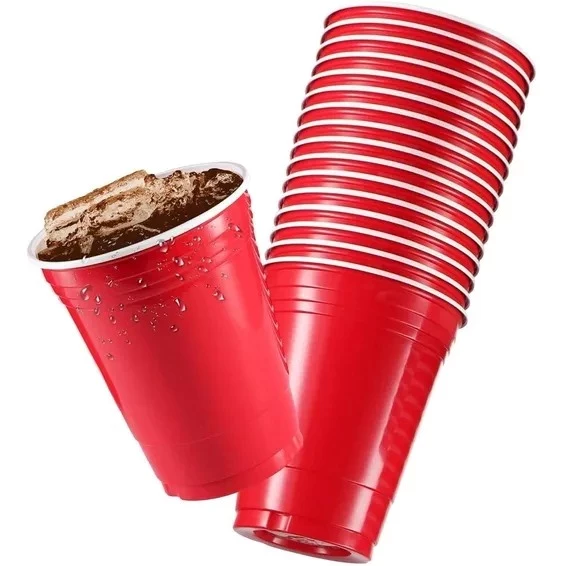 vaso americano rojo bella cup 500cc x60 (calb)