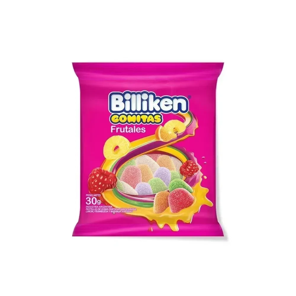 gomita billiken/yummy x12u x30grs (ldv-b-gom) frutales