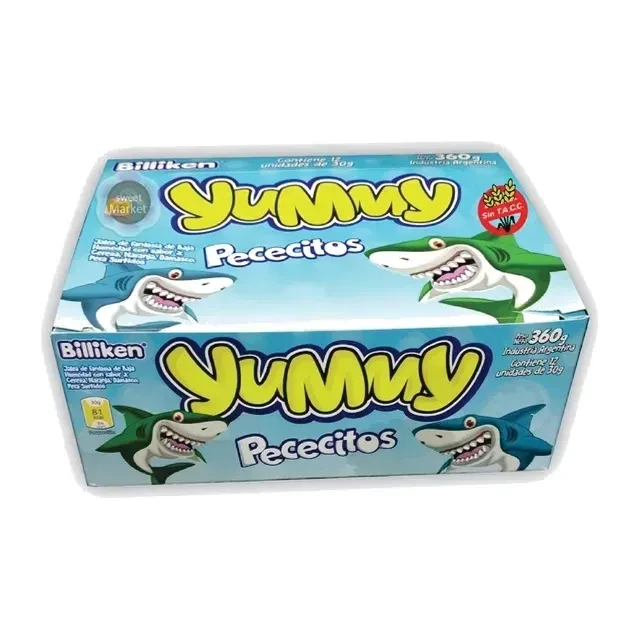 gomita billiken/yummy x12u x30grs (ldv-b-gom) pececitos