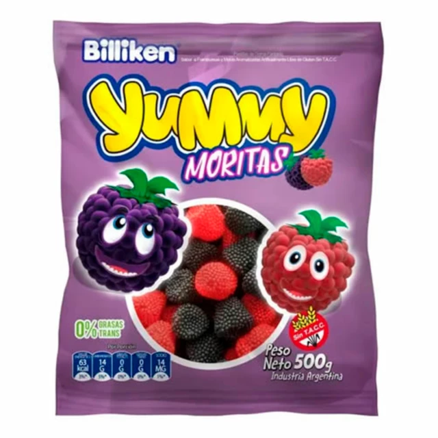 gomita billiken/yummy x500grs (ldv-b-gom) moritas