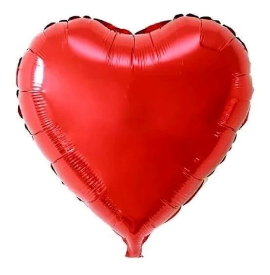 globo corazon 18" (dimp) rojo