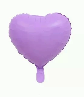 globo corazon 18" (dimp) lila