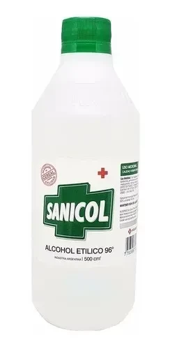 alcohol de cereal sanicol x 500cc.x 1u. (calb) 