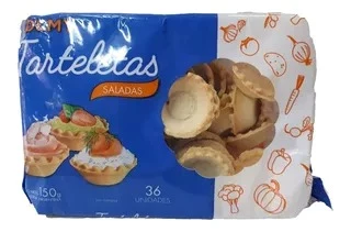 tarteletas saladas x 36 unidades