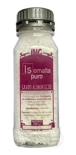 isomalta 120grs (pastelar)