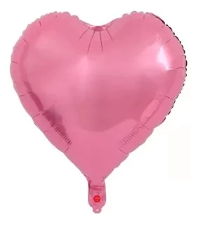 globo corazon 18" (dimp) rosa