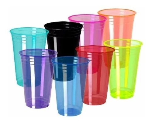 vaso balada neon 300cc x25u (cmv)