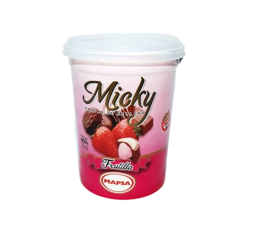 pasta untable micky frutilla x 450grs - mapsa (plat)