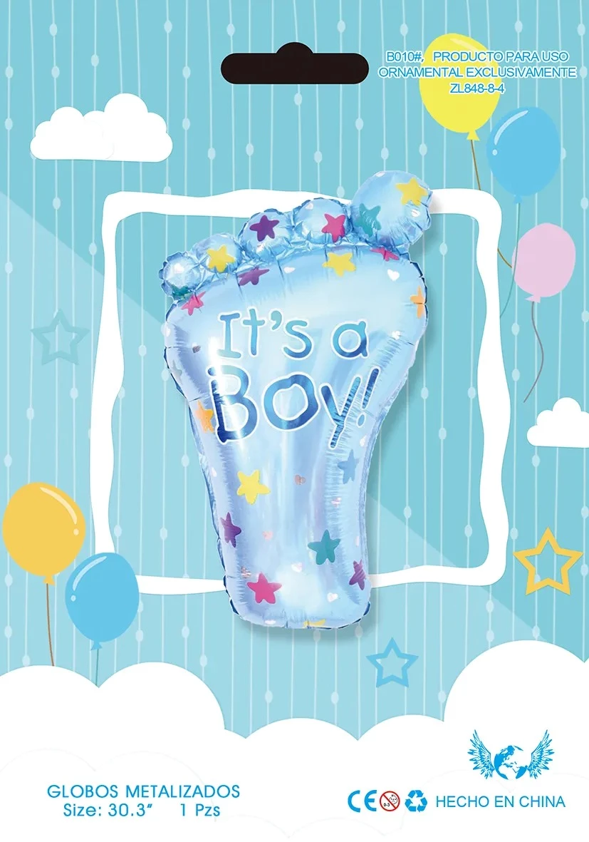 globo mylar 30" (qt) its a boy