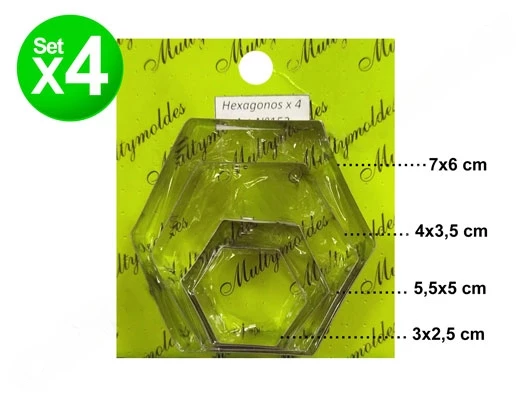 cortante multy hexagonos x4 art 152 (28) (calb) 