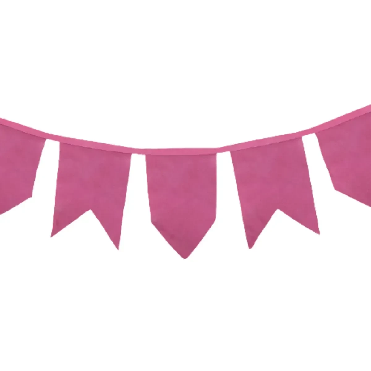 banderin vintage liso x1 (tries-pag) fucsia