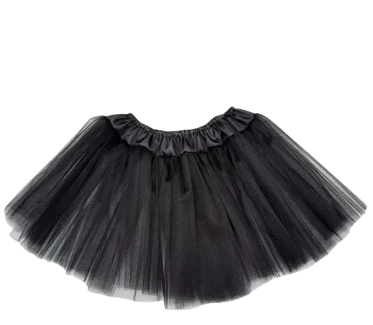 tutu adulto eco (40cm largo) negro (cottex)