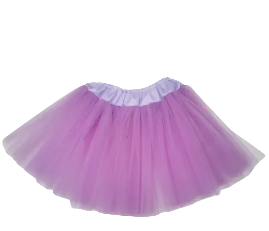 tutu adulto eco (40cm largo) lila (cottex)