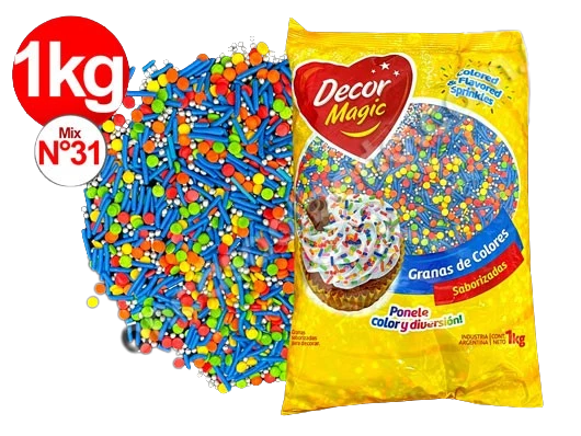 sprinkles decor magic mix circulos n31 x1kg (calb)