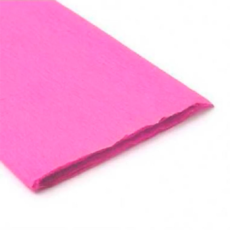 papel crepe rosa x 10 unidades (rr)