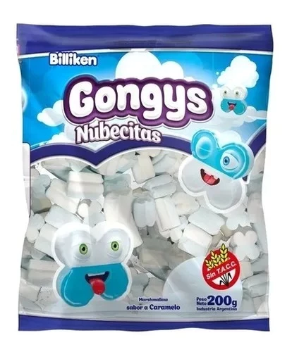 gongys x 200 grs (dvita) celestes y blancos