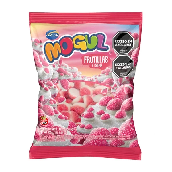 gomitas mogul x500 grs (dvita) frutillas a la crema