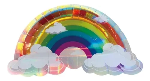 plato en forma de arcoiris 17cm (pstore)