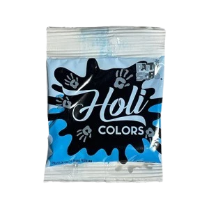 polvo holi color celeste - bolsita 50gr (rr)