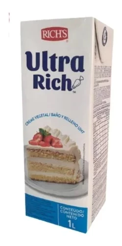 crema chantilly ultra rich x1ltro (calb)