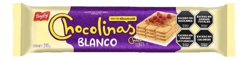 galletitas chocolinas sabor chocolate blanco x245 grs 1014298 (calb) 