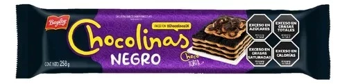 galletitas chocolinas sabor negro intenso x258grs 1014299 (calb) 