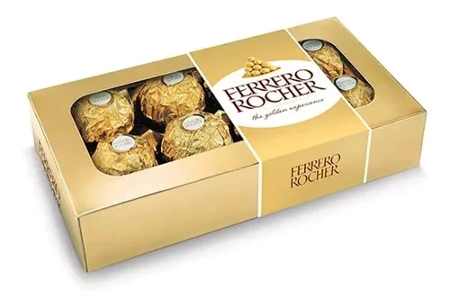 bombon ferrero rocher x8 unidades (dvita) 