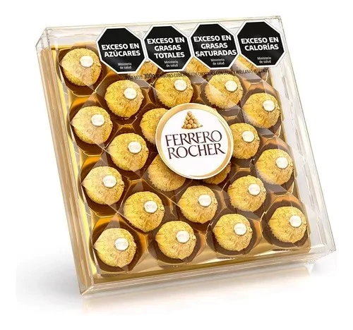 bombone ferrero rocher x24 unidades (dvita) 