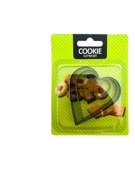 ma24 set x3 cortantes metal corazon cookie cutter set 7/5/3.5 cm - y04/g57-017a53 (lowcost)