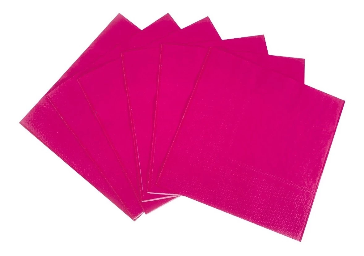 servilletas x20 unidades (dimp) fucsia