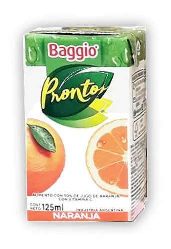 jugo baggio de 125ml x18 unidades (dvita)