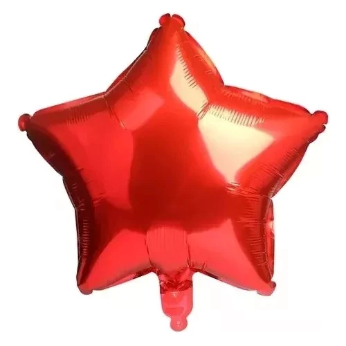 globo estrella 18" (dimp) rojo