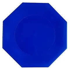 platos octogonal pp 17 eco x10u (cmv) azul