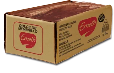 dulce de membrillo cajon x 5kg - emeth (plat)