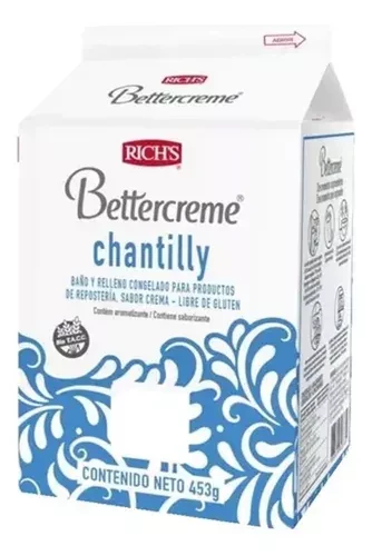 bettercreme chantilly 453grs (rich-r) 