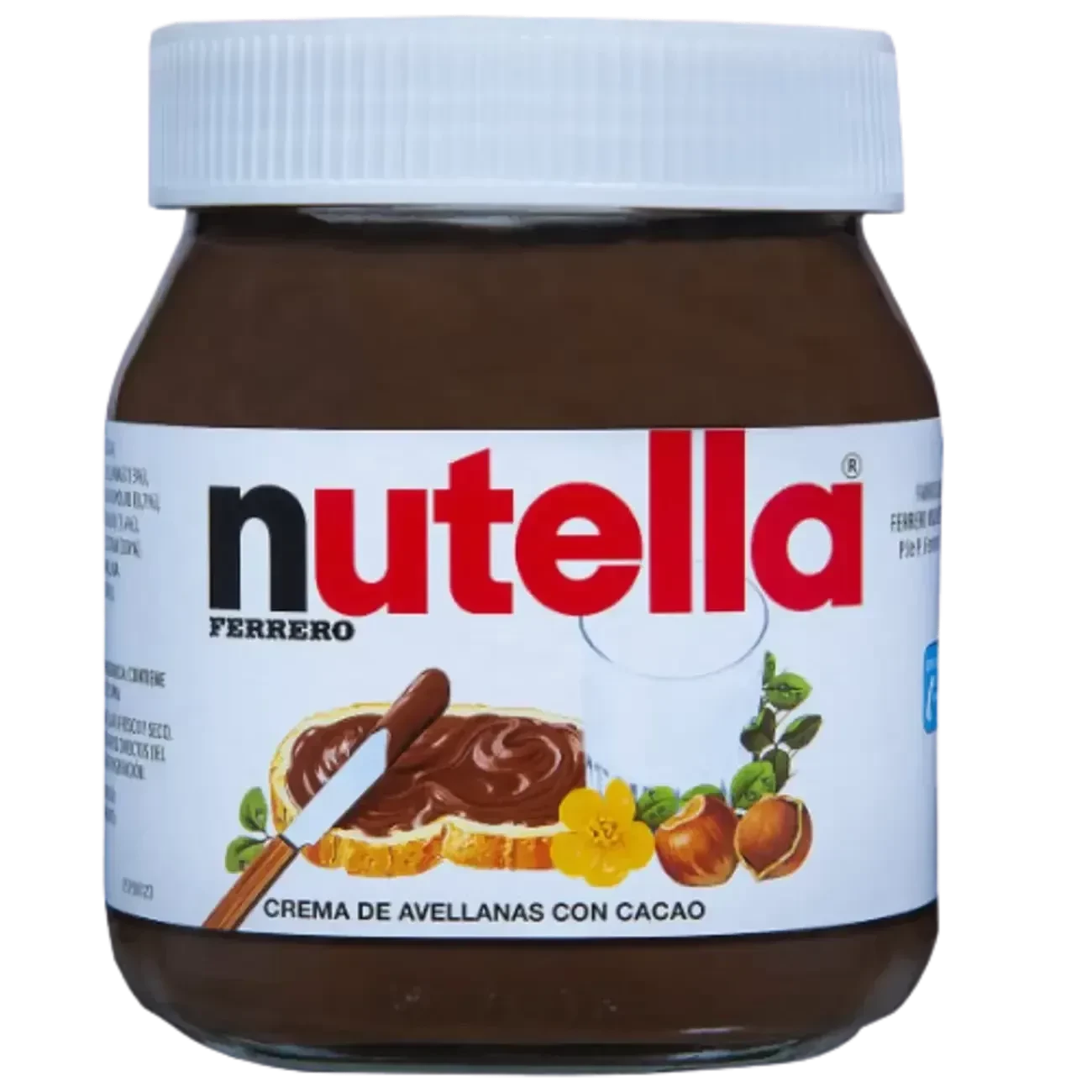 relleno pasta nutella x 350grs (ldv)