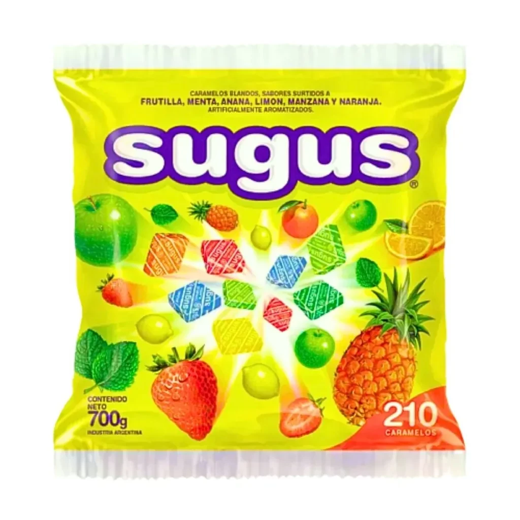 caramelos masticables sugus x700g. (8) (gmax)